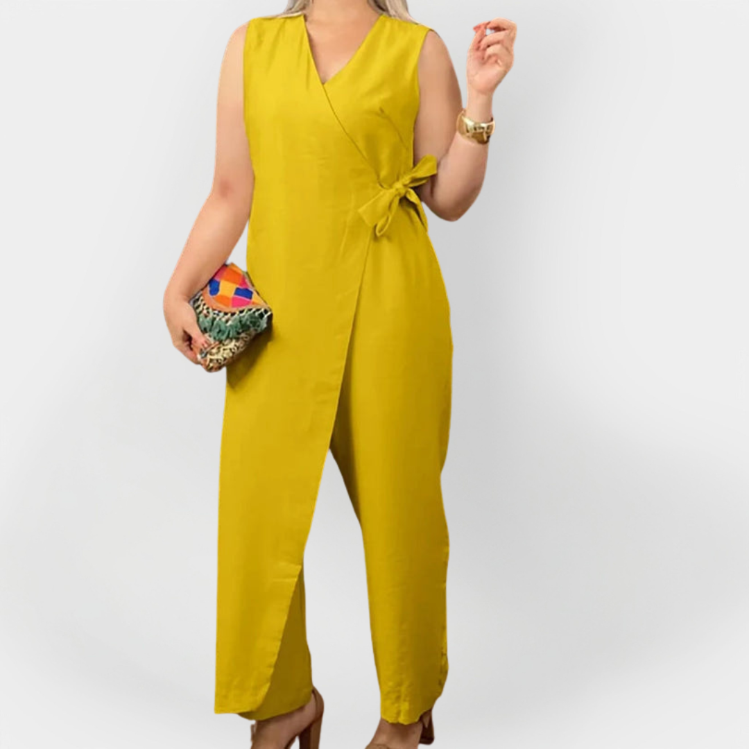 Stilingas Be Rankovių Jumpsuit | Безръкав Гащеризон Комфорт