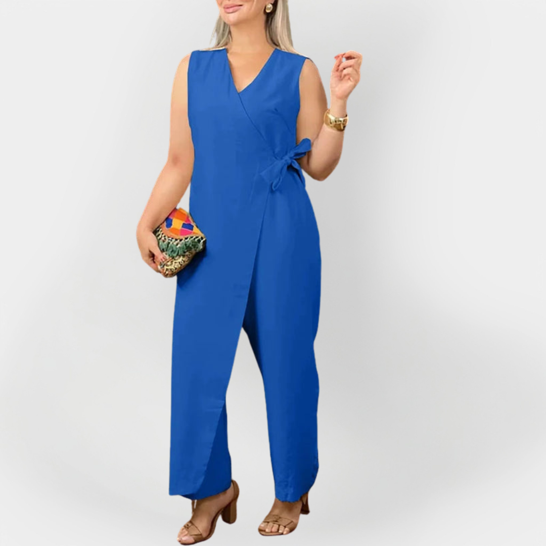 Stilingas Be Rankovių Jumpsuit | Безръкав Гащеризон Комфорт