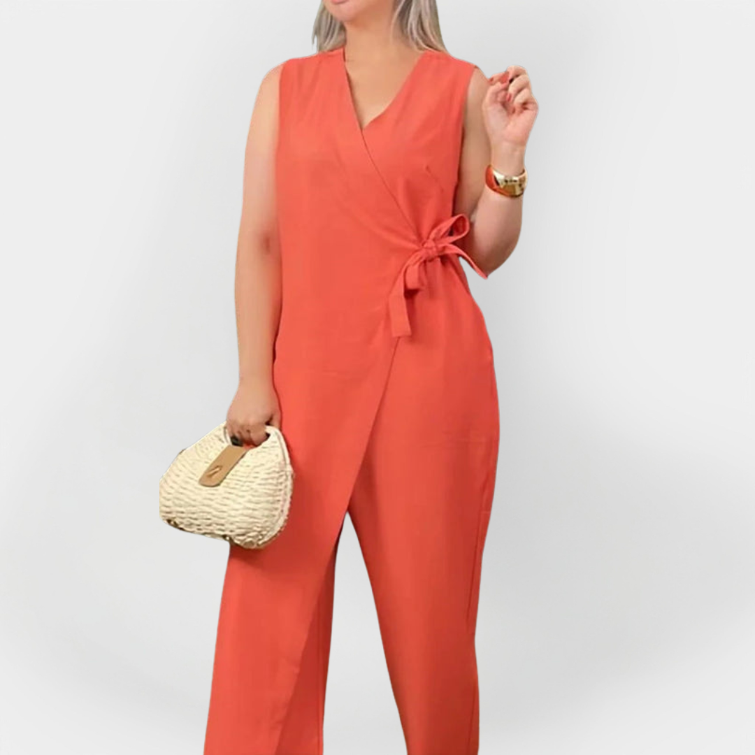 Stilingas Be Rankovių Jumpsuit | Безръкав Гащеризон Комфорт