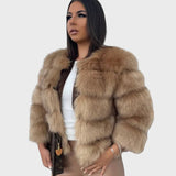 Слънчана | Висококачествено яке от изкуствена кожа