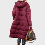 Христина | Елегантна и топла дамска двулицева парка