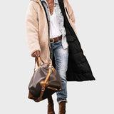 Христина | Елегантна и топла дамска двулицева парка