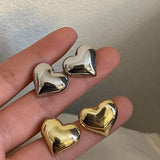 Сърдечни Обици | Стилни Обици With 14K Златно Покритие