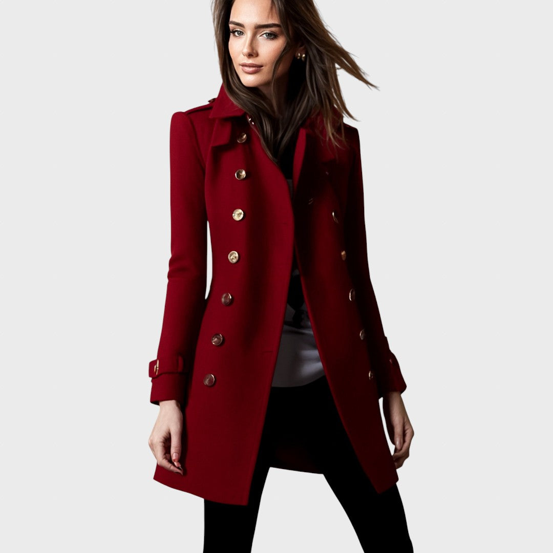 Дарина | Елегантно палто със средна дължина