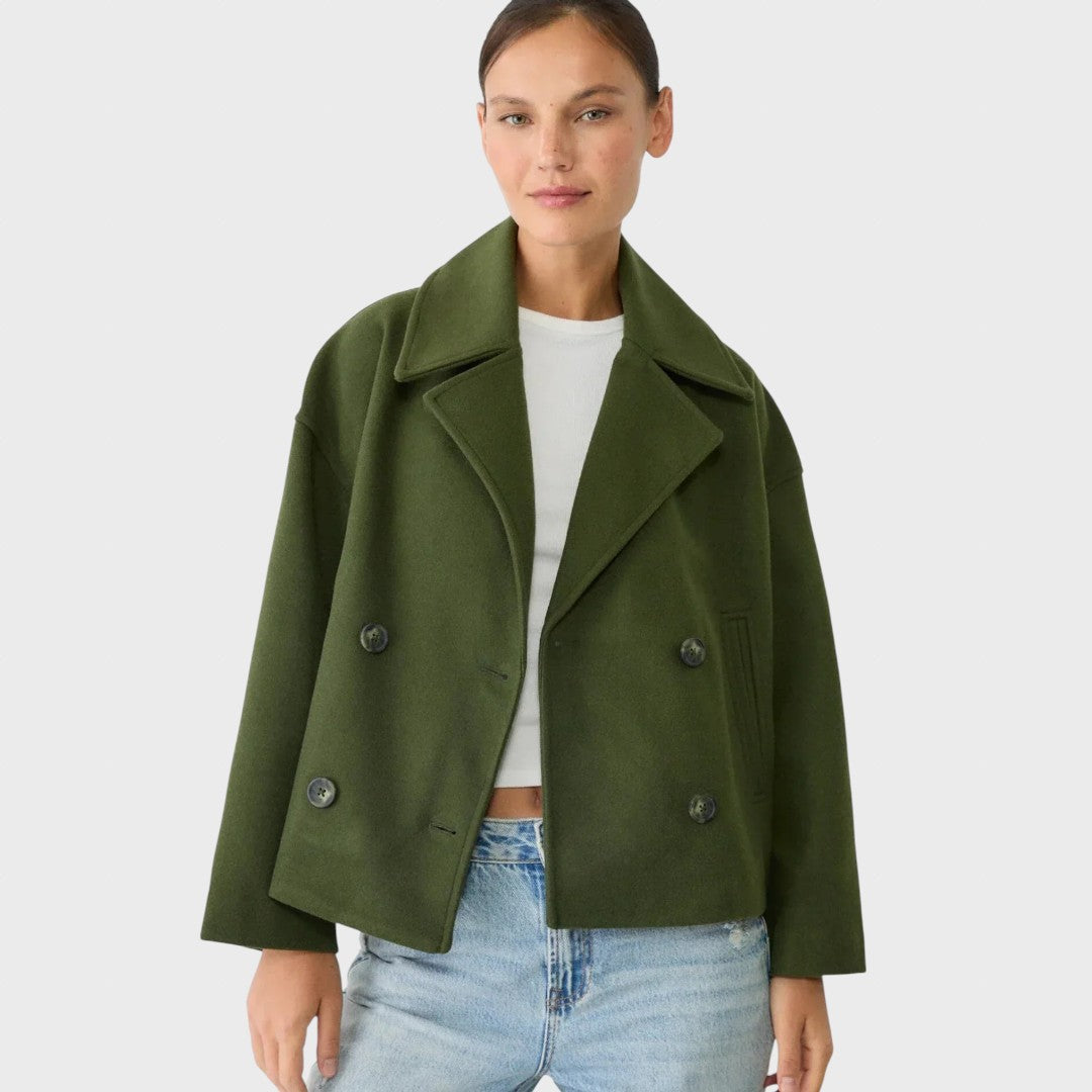 Светослава | Късо сако с двуредно закопчаване