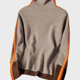 Жасмина | Елегантен кашмирен пуловер с поло яка