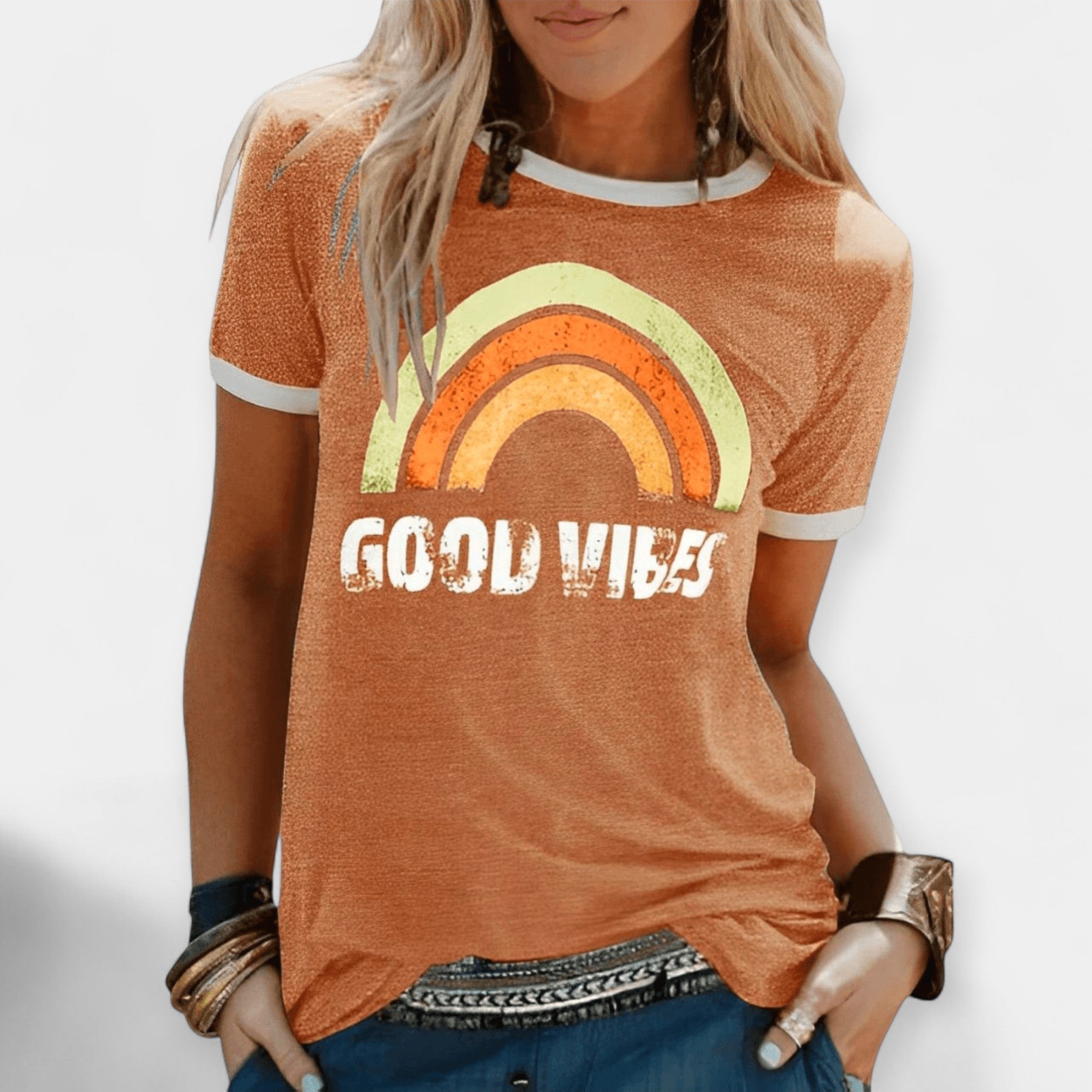 Gerų Vibes T-Shirt | Удобна Футболка С Позитивна Аура
