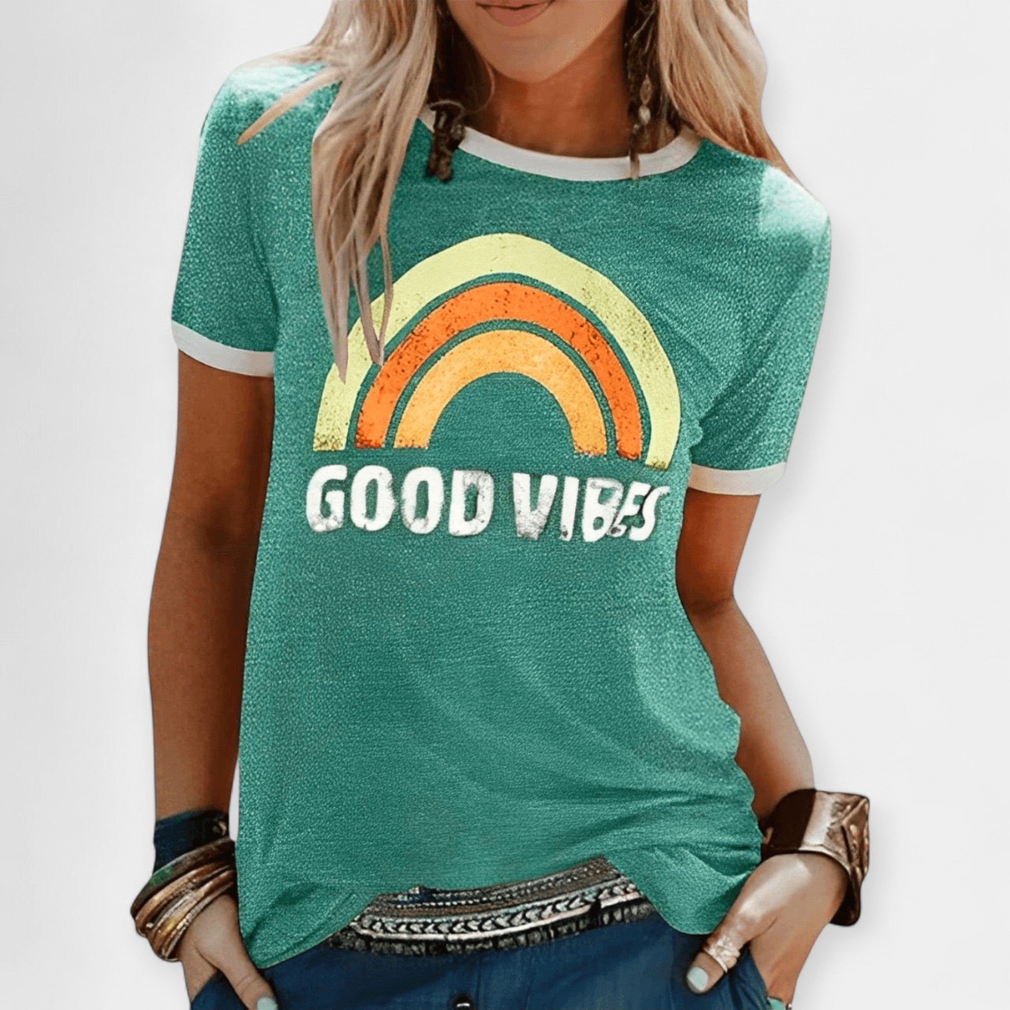 Gerų Vibes T-Shirt | Удобна Футболка С Позитивна Аура