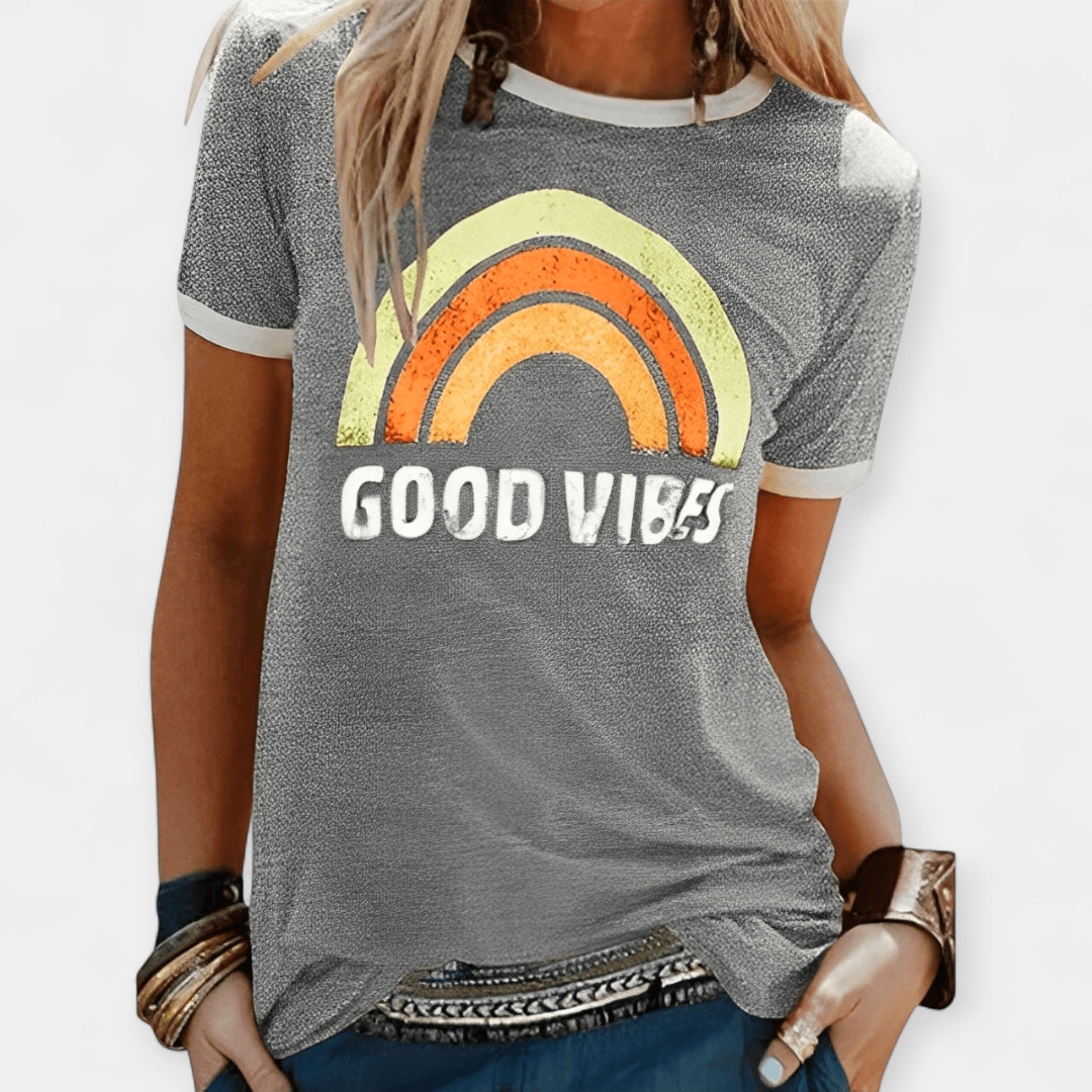 Gerų Vibes T-Shirt | Удобна Футболка С Позитивна Аура