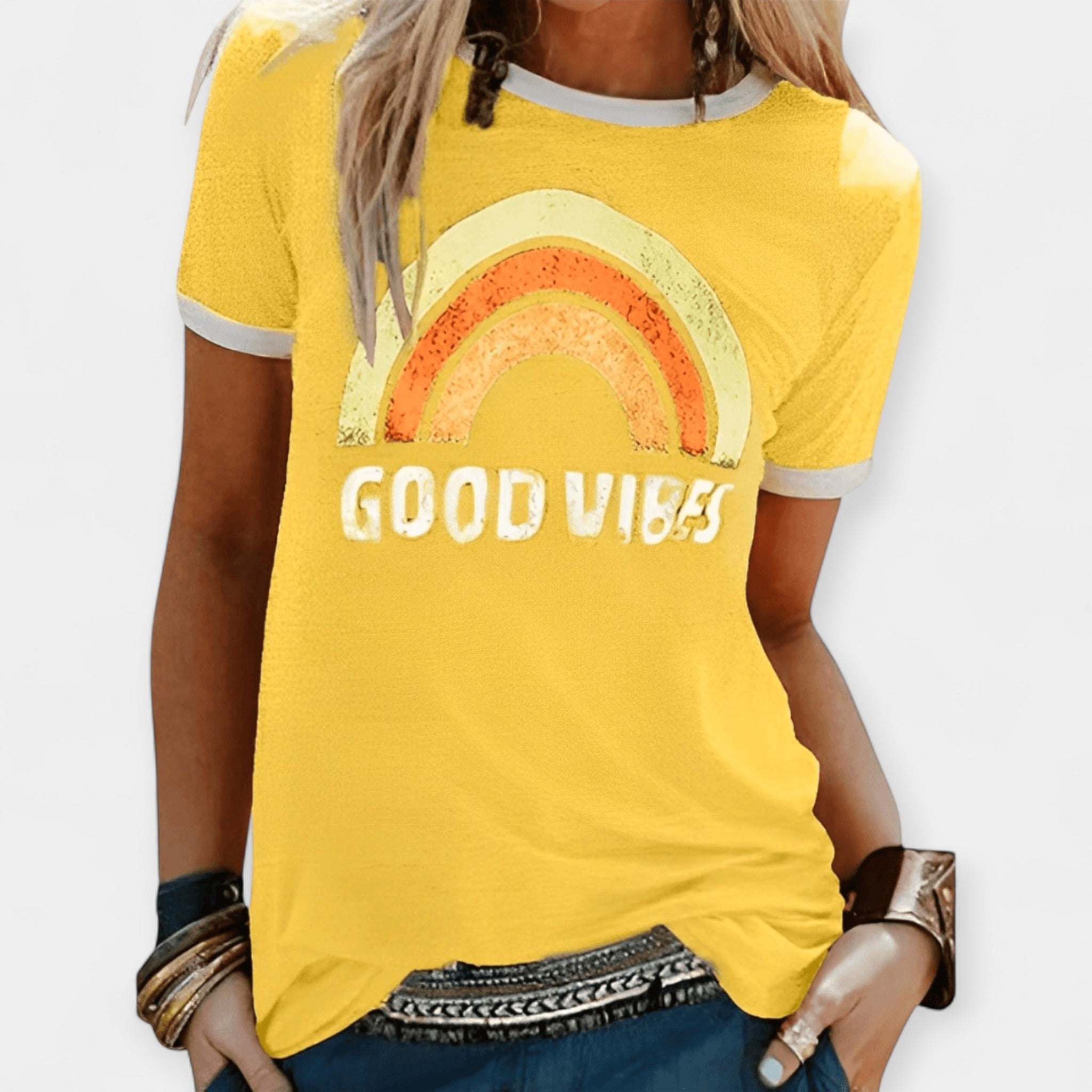 Gerų Vibes T-Shirt | Удобна Футболка С Позитивна Аура