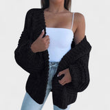Vanda Oversized Кардиган Удобна Топла Мека Материя