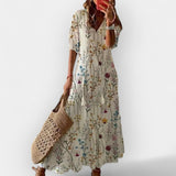 Maksifas Boho Stiliumi | Нежна Boho Рокля С Дишаща Материя